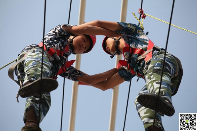 北京拓展訓練項目-高空相依 北京拓展訓練項目-高空相依